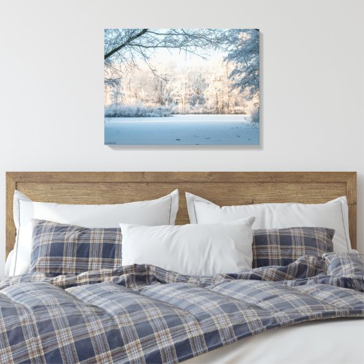 Toile Winter Wonderland Paysage Photo Canvas Imprimer (Insitu(Chambre))