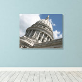 Toile Wisconsin Capitol Enveloppée (Insitu (Plancher de Bois))