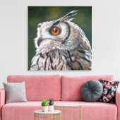 Toile Wise Owl Painting Large (Insitu(Salon))