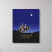 Toile Wisemen Lui Demande Encore Noël (Recto)