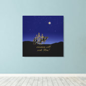 Toile Wisemen Lui Demande Encore Noël (Insitu (Plancher de Bois))