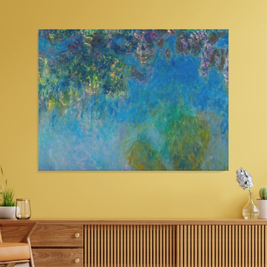 Toile Wisteria par Claude Monet (Insitu(Salon))