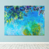Toile Wisteria par Claude Monet (Insitu (Plancher de Bois))