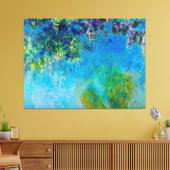 Toile Wisteria par Claude Monet (Insitu(Salon))