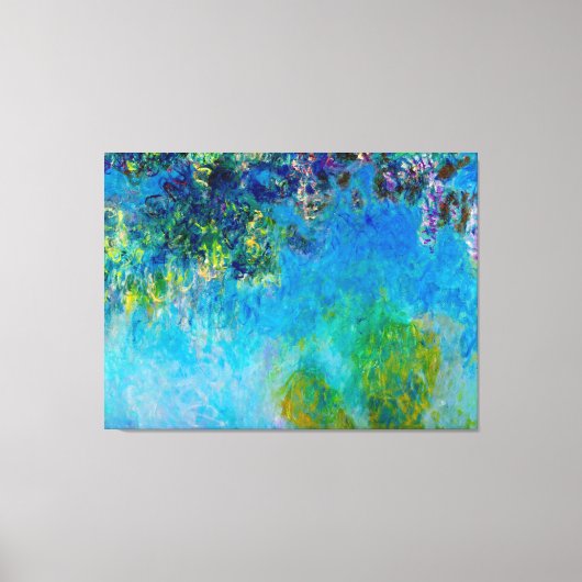 Toile Wisteria par Claude Monet (Recto)