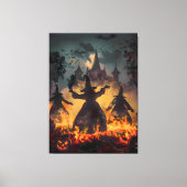 Toile Witching Hour Ritual – Fire Dance of the Three Sis (Recto)