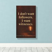 Toile Witness Statement — Collector’s Poster | Orrin (Insitu (Plancher de Bois))