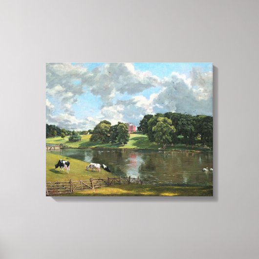 Toile Wivenhoe Park, Essex de John Constable (1816) (Recto)
