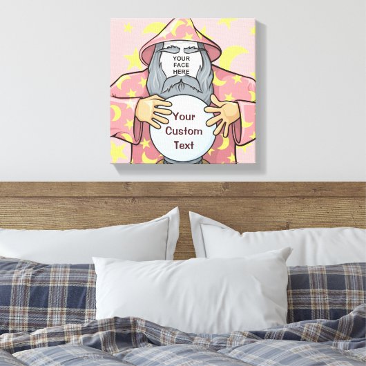 Toile Wizard with your face (Insitu(Chambre))