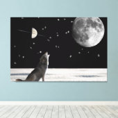 Toile Wolf-imaginaire (Insitu (Plancher de Bois))