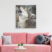 Toile Wolf Song - Pastel (Insitu(Salon))