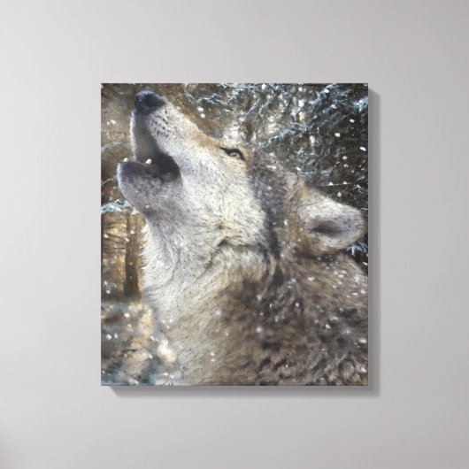 Toile Wolf Song - Pastel (Recto)