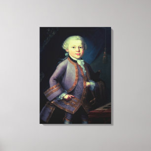 Toile Wolfgang Amadeus Mozart, 1763