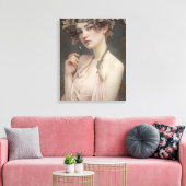 Toile Woman's Femininity, Nouveau Art (Insitu(Salon))