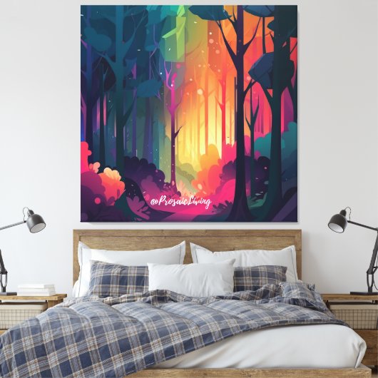 Toile Wonder forest 2 (Insitu(Chambre))