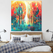 Toile Wonder forest 3 (Insitu(Chambre))