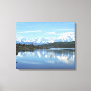 Toile Wonder Lake - Denali National Park