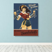 Toile Wonder Woman Bombshell (Insitu (Plancher de Bois))