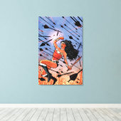 Toile Wonder Woman Couverture #1 (Insitu (Plancher de Bois))