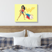 Toile Wonder Woman & PB (Insitu(Chambre))
