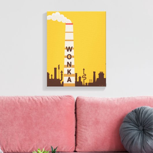 Toile Wonka Factory Silhouette (Insitu(Salon))