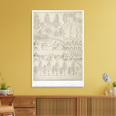 Toile Workmen with implements and ropes for moving a Win (Insitu(Salon))