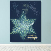 Toile World of Starlight Canvas Print (Insitu (Plancher de Bois))