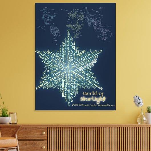 Toile World of Starlight Canvas Print (Insitu(Salon))