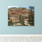 Toile Worn Rock Walls dans le Parc national de Sion (Insitu (Plancher de Bois))