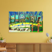 Toile Wrangell, Alaska - Scènes de grandes lettres (Insitu(Salon))