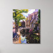 Toile Wrapped canvas - Amsterdam (Recto)
