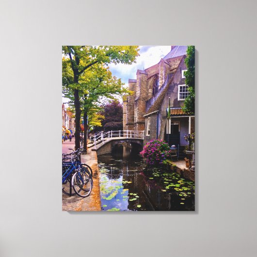 Toile Wrapped canvas - Amsterdam (Recto)