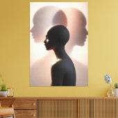 Toile Wrapped Canvas, Size: 10.00" x 8.00" (Insitu(Salon))