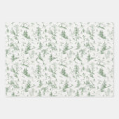 Toile Wrapping Paper Modern Classic Ski vignet (Voorkant 2)