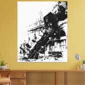 Toile Wreck vintage Paris P&I (Insitu(Salon))