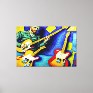 Toile WVVG, Art Style Van Gogh Abstrait