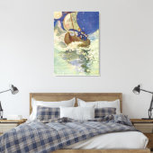 Toile Wynken, Blynken et Nod de Willie Pogány (Insitu(Chambre))