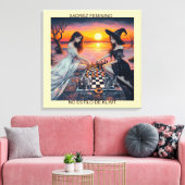 Toile XADREZ FEMININO - Impressão em tela (Insitu(Salon))