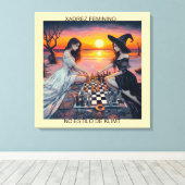 Toile XADREZ FEMININO - Impressão em tela (Insitu (Plancher de Bois))