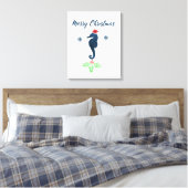 Toile Xmas Seahorse (Insitu(Chambre))