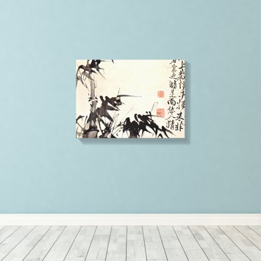 Toile Xu Wei - Bambou (Insitu (Plancher de Bois))