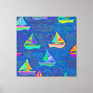 Toile Yachting d'été