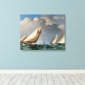 Toile Yachts Arrondissant La Marque (Insitu (Plancher de Bois))