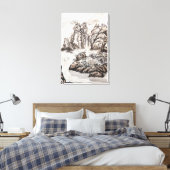 Toile Yangze Rivière avec Cascade (Insitu(Chambre))