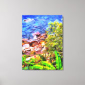 Toile Yelapa Pittoresque Path View 0819 Art (Recto)