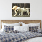 Toile Yellow Labrador Retriever (Insitu(Chambre))