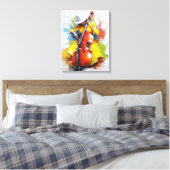 Toile “Yellow Muse Melody” (Insitu(Chambre))