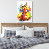 Toile “Yellow Muse Melody” (Insitu(Chambre))