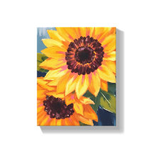 Yellow Sunflowers | Watercolor Floral Painting