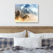 Toile Yellowstone Park American Canvas Art (Insitu(Chambre))